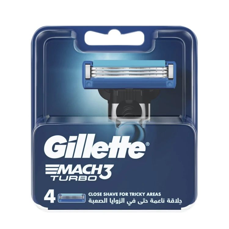 Gillete Mach 3 Turbo Blades 4'