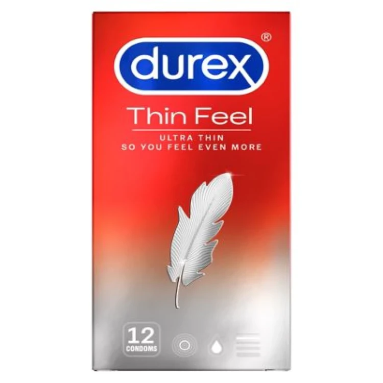 Durex Feel Ultra Thin Condoms 12'S