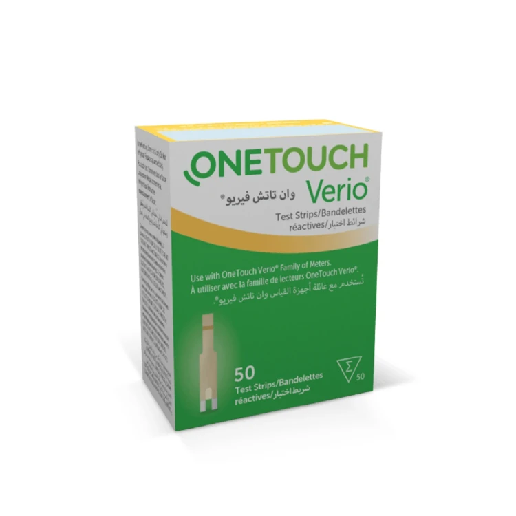 One Touch Verio Test Strips 50'S