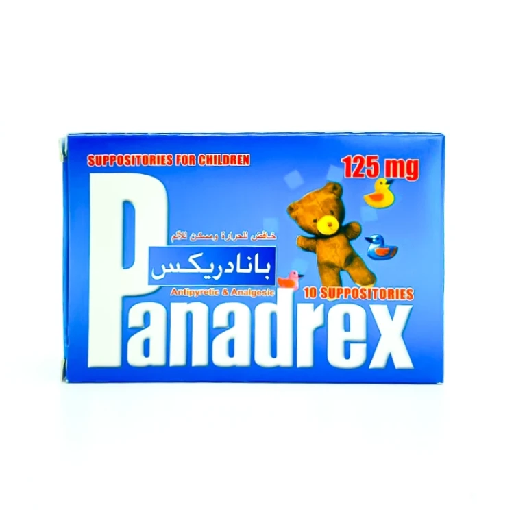 PANADREX 125 MG 10 SUPP FOR CHILDREN