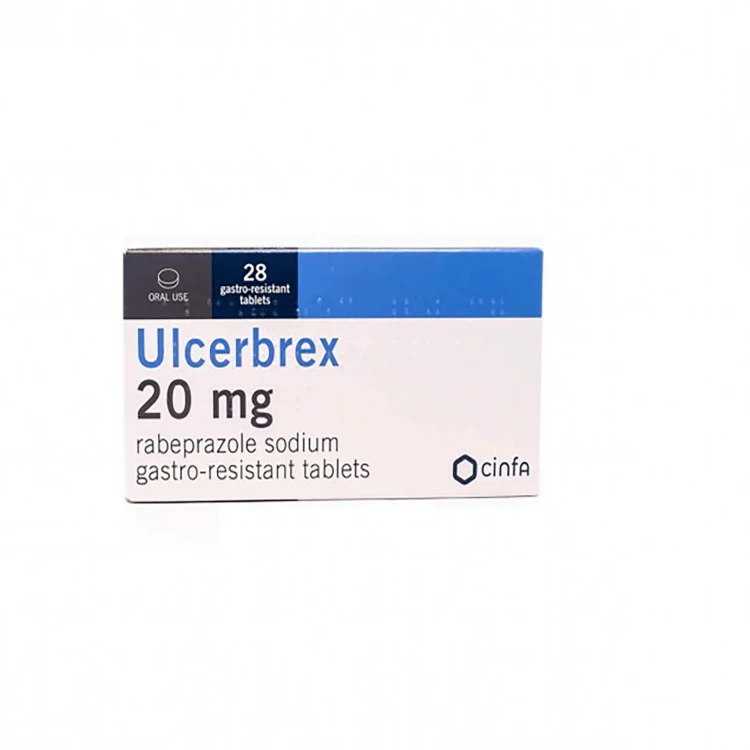 Ulcerbrex 20mg Tablet 28'S