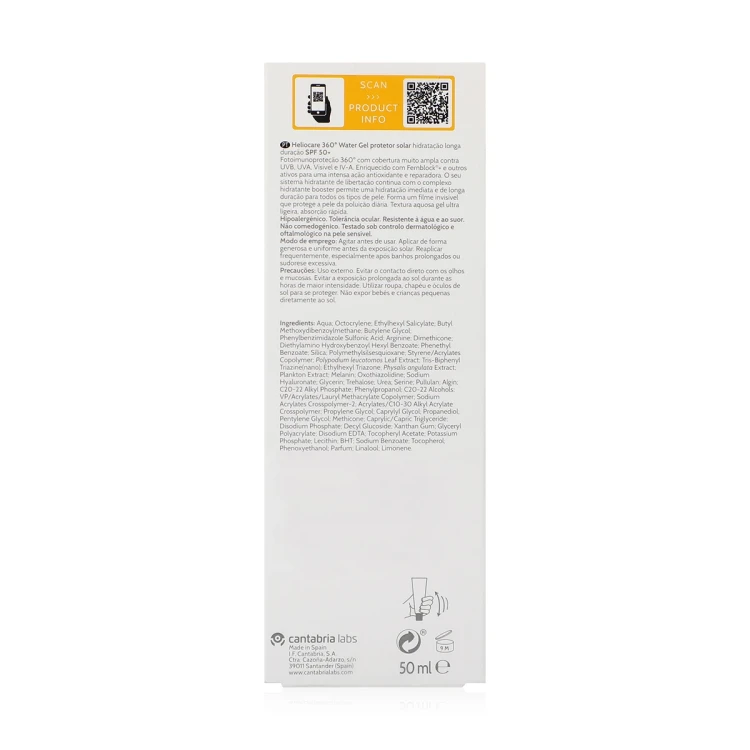 Heliocare 360 Spf 50+ WATER GEL 50Ml