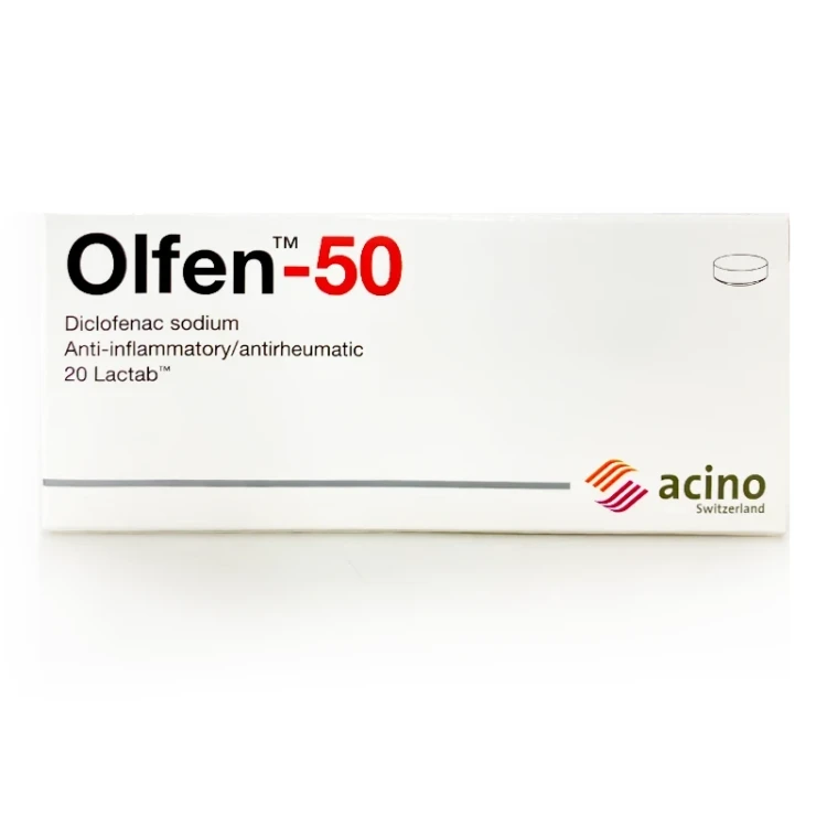 Olfen 50Mg Tabs 20's