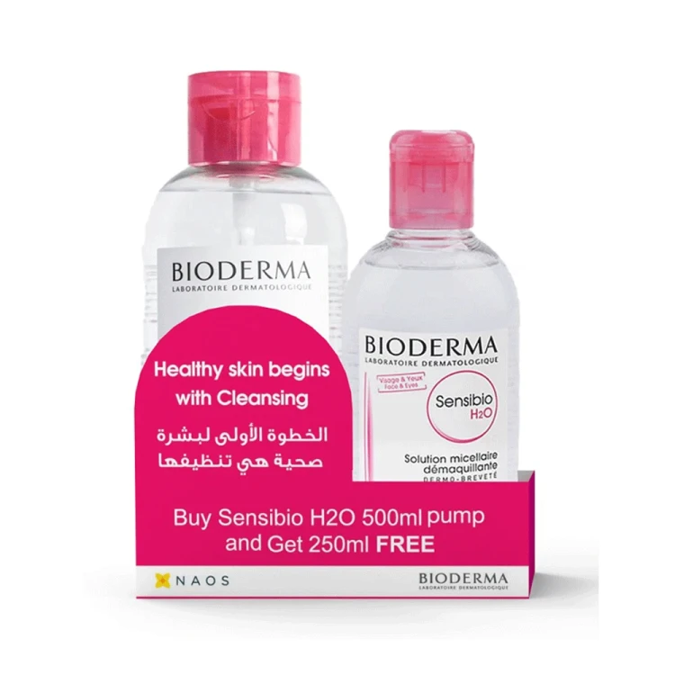 B/D Sensibio H2O 500ml + 250ml Free Offer