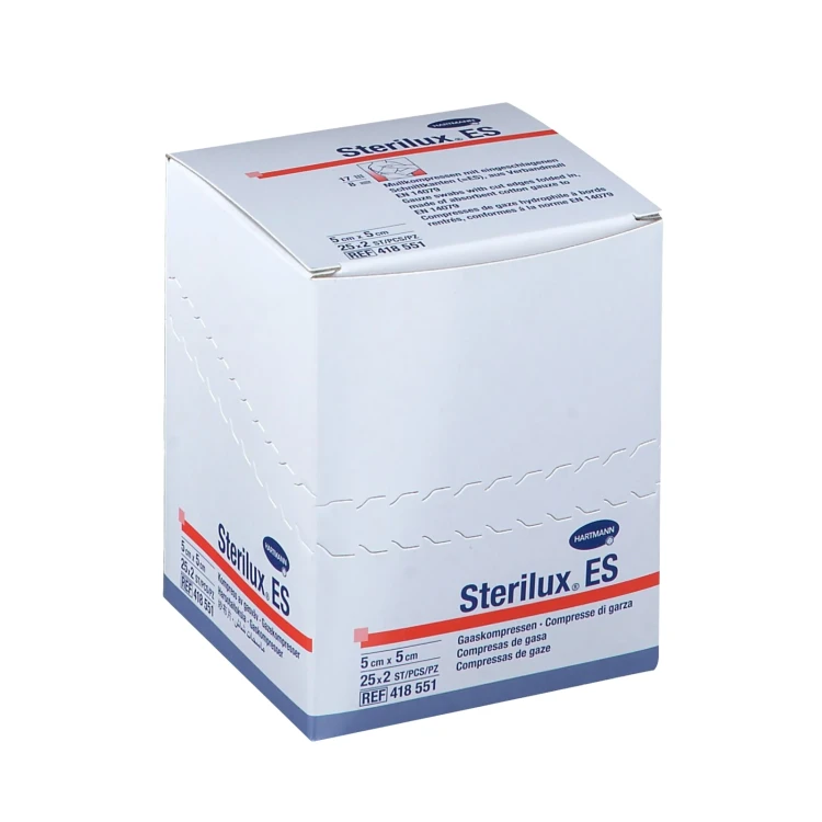 Sterilux 5*5Cm Sterile 8Ply P25 418551