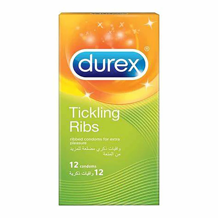 Durex Ticking RIBS Condms 12'S