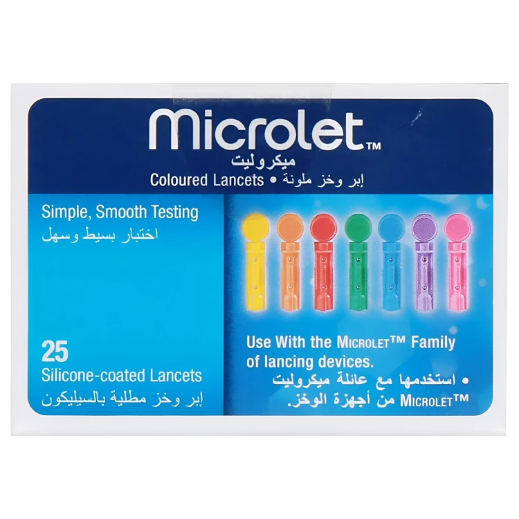 MICROLET LANCET 25 STRIPS