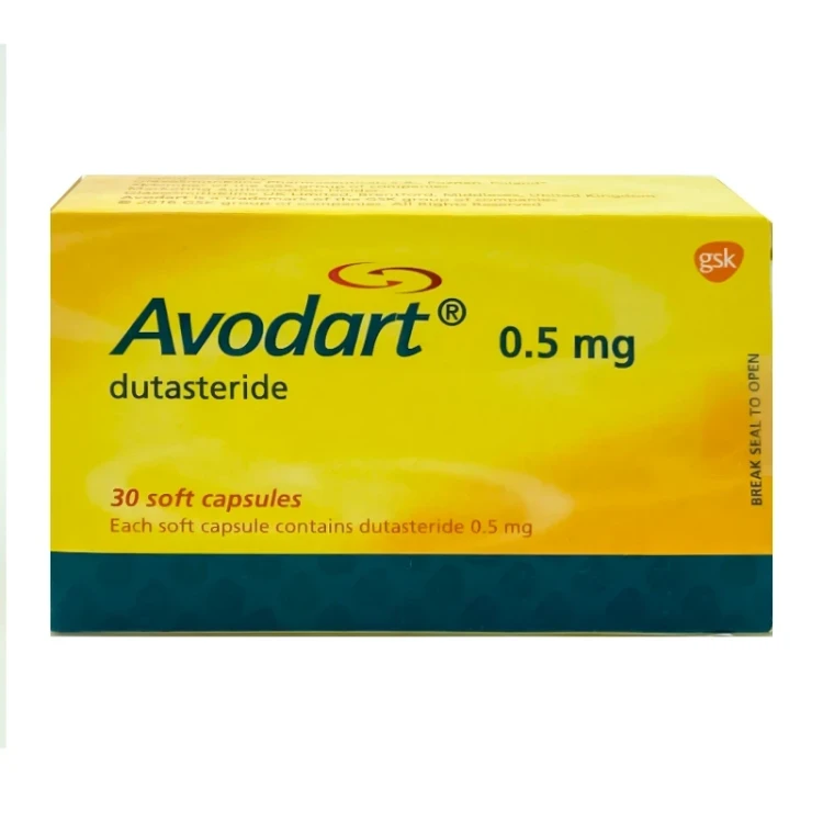 Avodart 0.5Mg Caps 30's