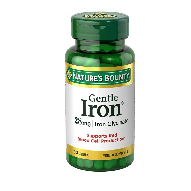 Nature's Bounty Gentle Iron 28mg 90 S