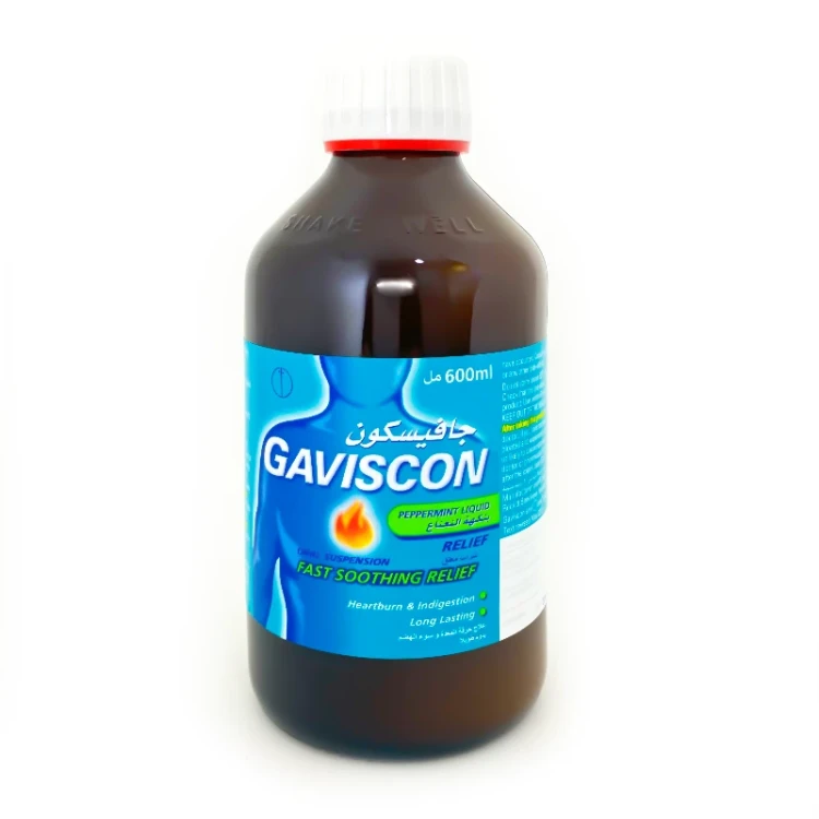 Gaviscon Susp Papermint Liquid 600 Ml