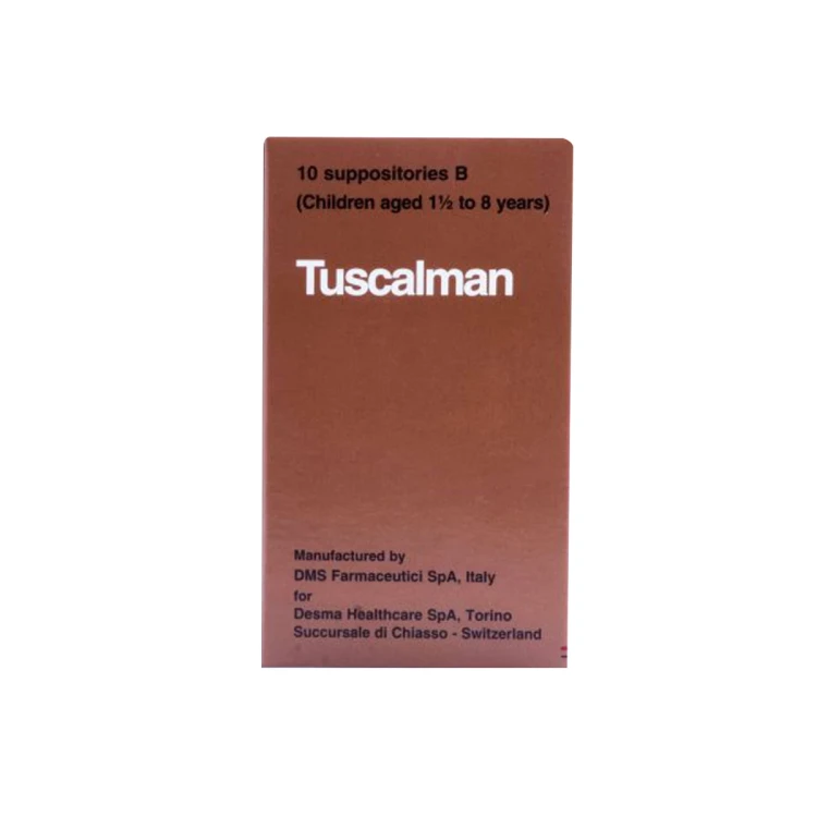 Tuscalman-B Suppositories 10's