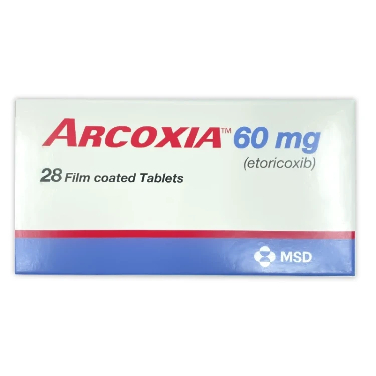 Arcoxia 60Mg Tabs 28'S
