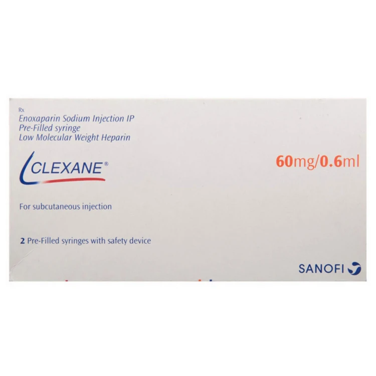Clexane 60Mg/0.6mL Syring 2's