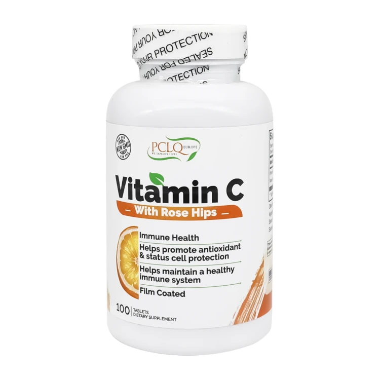 PCLQ Vitamin C with Rose Hips Tablets 100'S