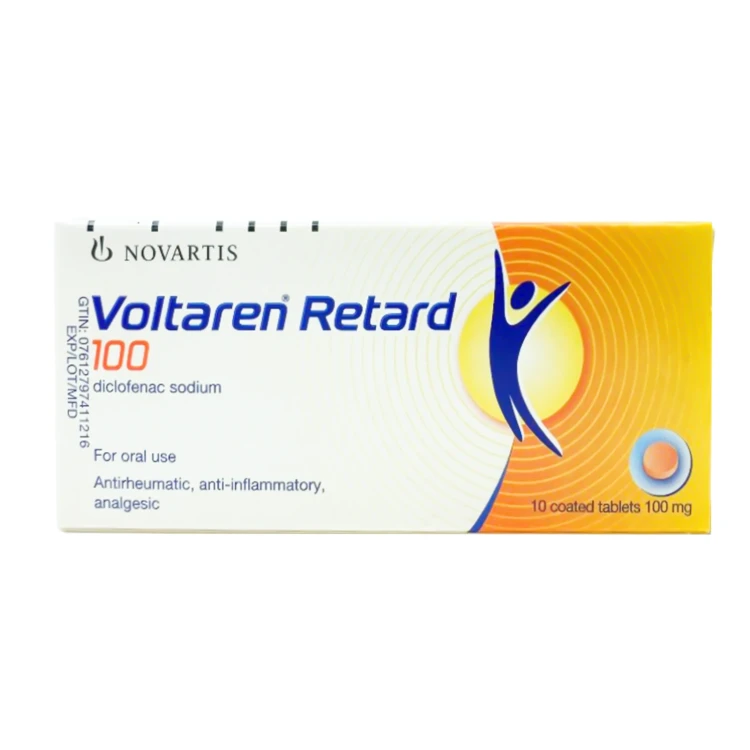 Voltaren Retard Tab 100Mg 10's