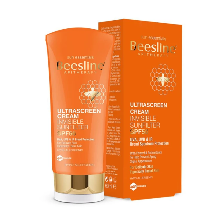 Beesline Cream Ultrascreen Sunfilter Spf 50 60ml