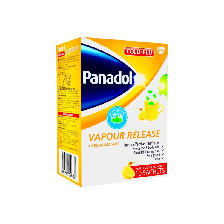 Panadol Cold & Flu Vapour Release 10 Sachets