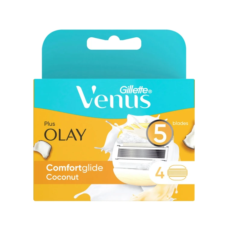 Gillete Venus & Olay Comfortglide Blades5 coconut 4'S