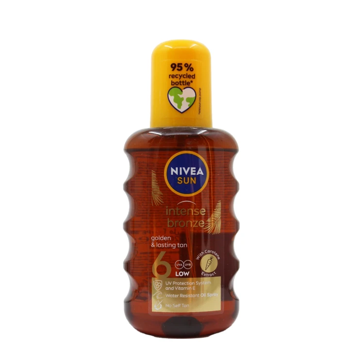 Nivea Sun Deep Taning Oil Spf 6 200ml 80403