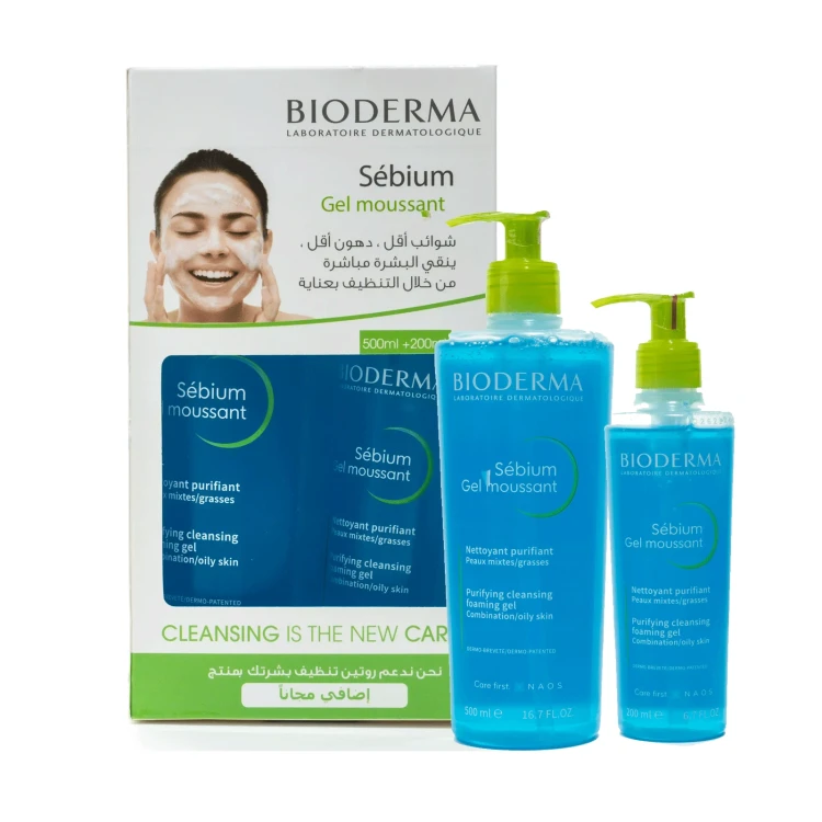 BIODERMA Sebium Foaming Gel 500ML+200 OFFER