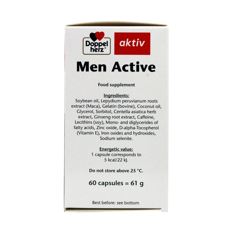 Doppelherz aktiv for men active 60'caps