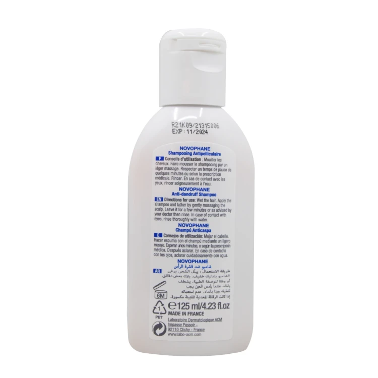 ACM Novophane DS anti dand Shampoo125Ml