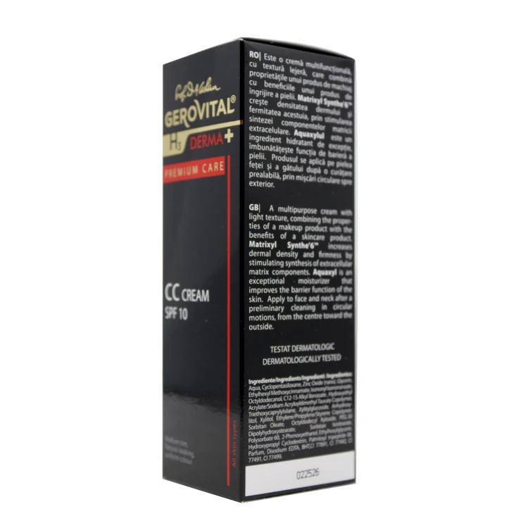 GEROVITAL H3 premium care CC cream spf10 30ml