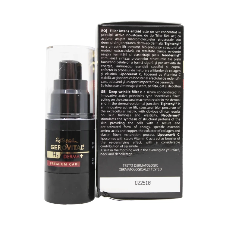 GEROVITAL H3 premium care deep wrinkle filler 15ml
