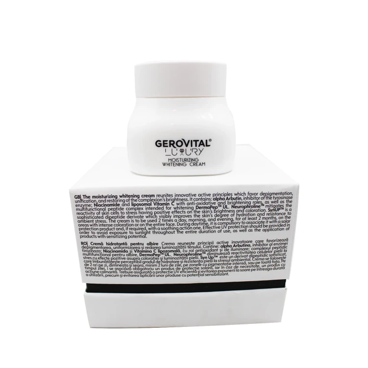 GEROVITAL LUXURY moisturizing Whitening cream