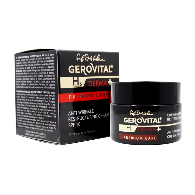 جيروفيتال H3 بريميوم كير المضاد للتجاعيد بعامل وقاية من أشعة الشمس 10 كريم 50 مل