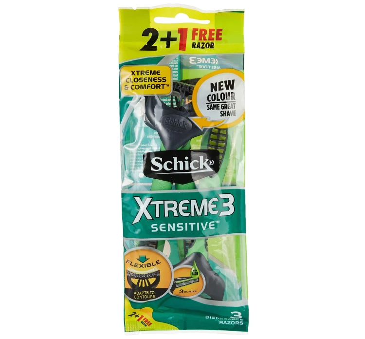 Schick Xtreme 3 Disp Men 2+1 Free