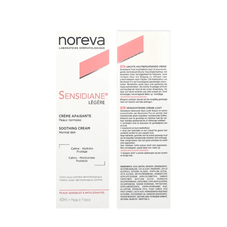 Noreva P01002-SENSIDIANE LIGHT SOOTHING CREAM 40ML