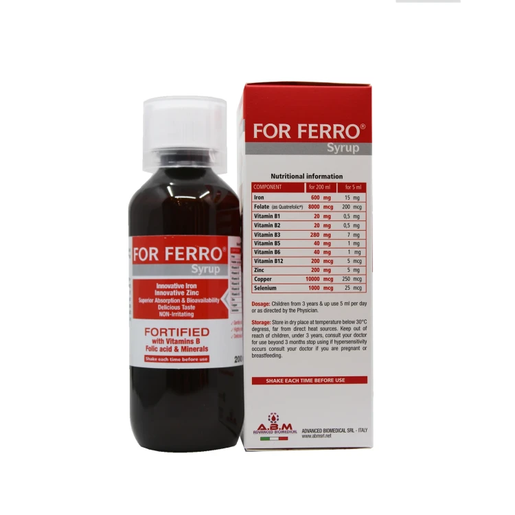 FOR FERRO IRON SYRUP