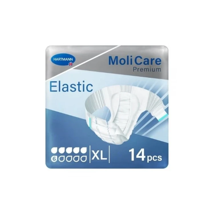 Molicare Permium Elastic 6drops size XL 14's