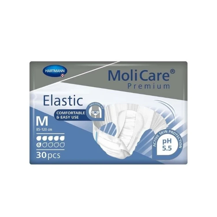 Molicare Permium Elastic 6drops size M 30's