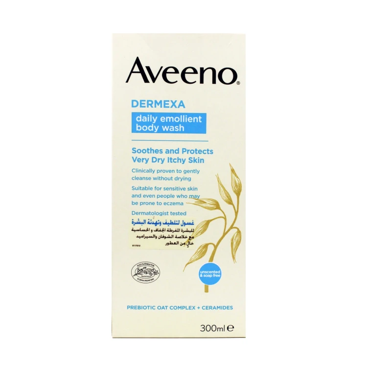 Aveeno Dermexa Emolliente Wash 300ml