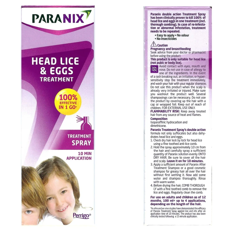 Paranix Anti-Lice Lotion Spray 100mL