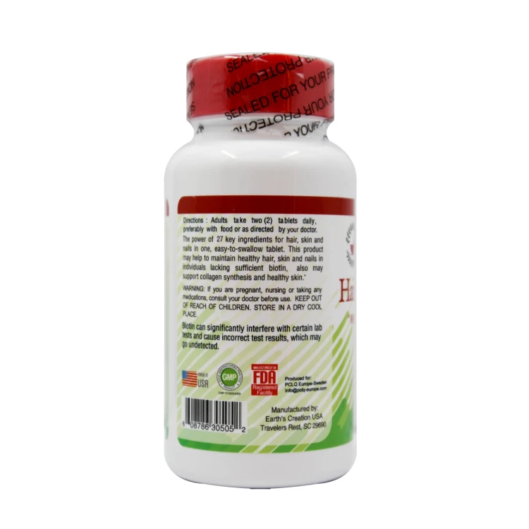 Human Essentials Hair, Skin and Nails with Biotin 5000mcg Tab 60'S