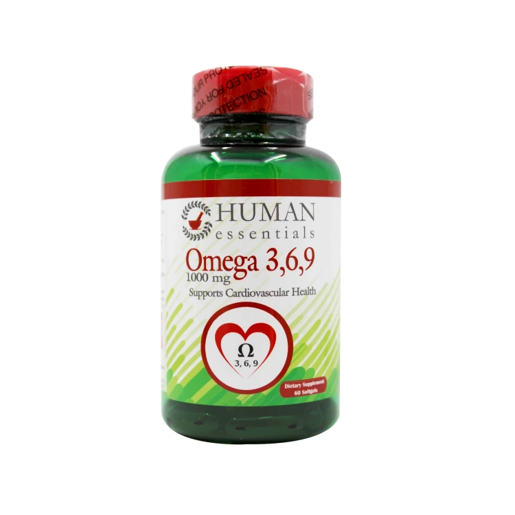 Human Essentials Triple Omega 3,6,9 1000mg 60'S