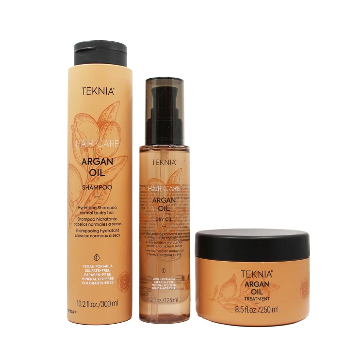 لاكمي مجموعة الأرغان (شامبو + ماسك + زيت الأرغان ) للعناية بالشعر