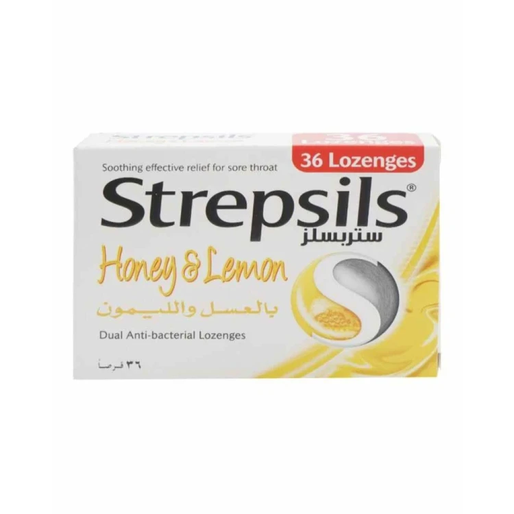 Strepsils Honey & Lemon 36'S