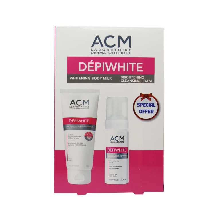 ACM Depiwhite SET19 (Depiwhite Body Milk   Foaming gel)