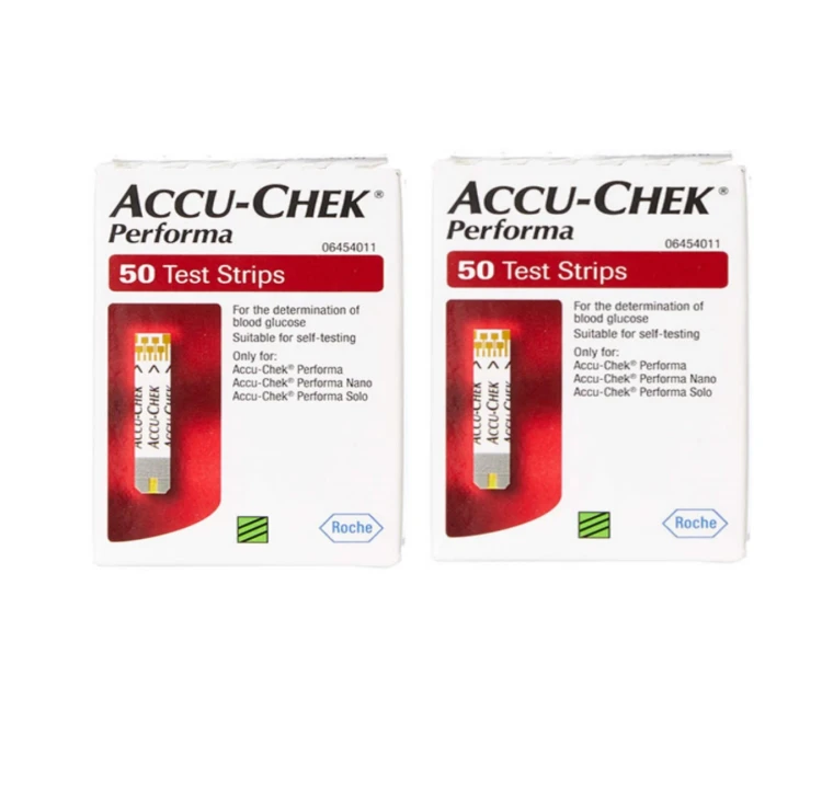 Accu Chek Performa Strips 50*2 Box Offer