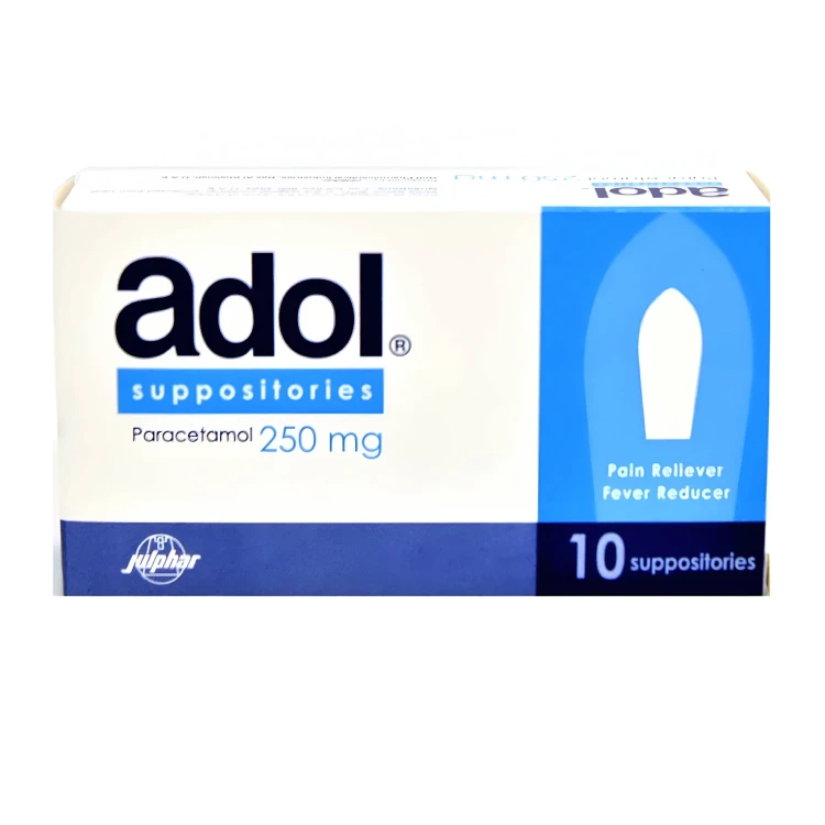 ADOL Suppository 250MG - 10 Suppositories