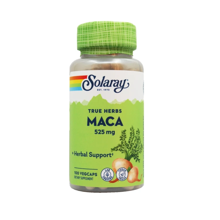 SOLARAY MACA ROOT  525MG CAPS 100'S