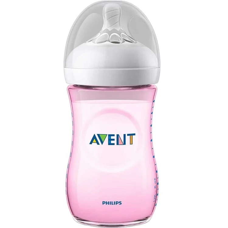 PHILIPS AVENT NATURAL 2.0 BOTTLE 260ML PINK PA477
