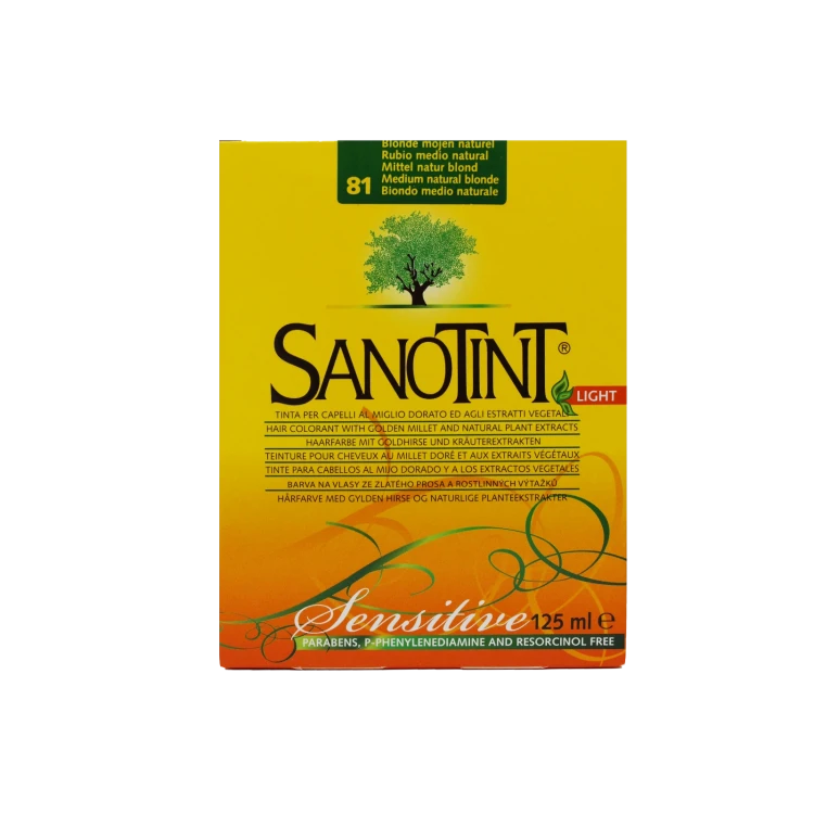 Sanotint Hair Color 81 Medium Natural Blonde