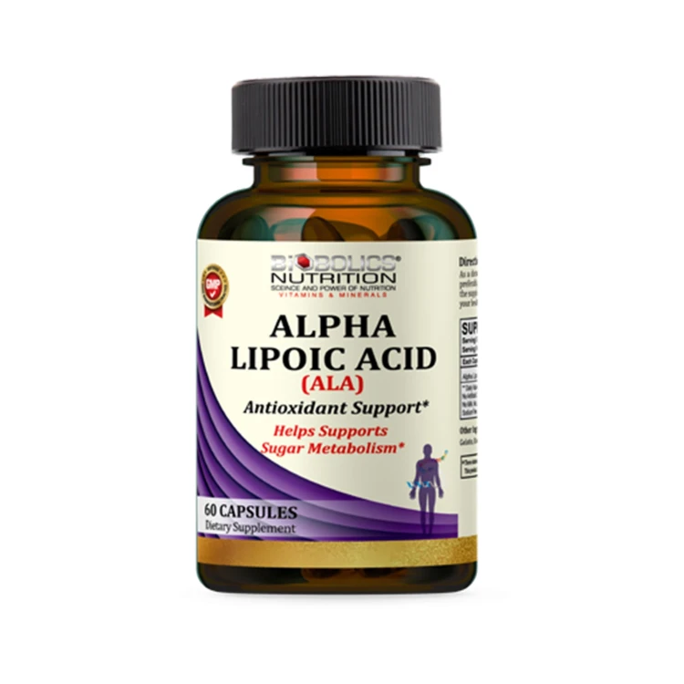 BIOBOLICS Alpha Lipoic Acid 600mg 60'S TABLETS