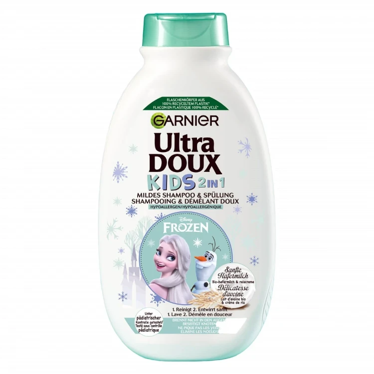 Garnier doux kids 2 in1 shampoo oat rice cr & oat milk 400 ml