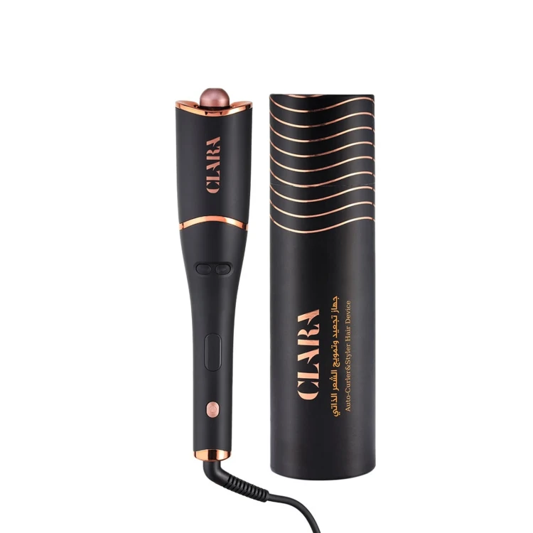 CLARA AUTO Curler& Styler Hair Device BLACK